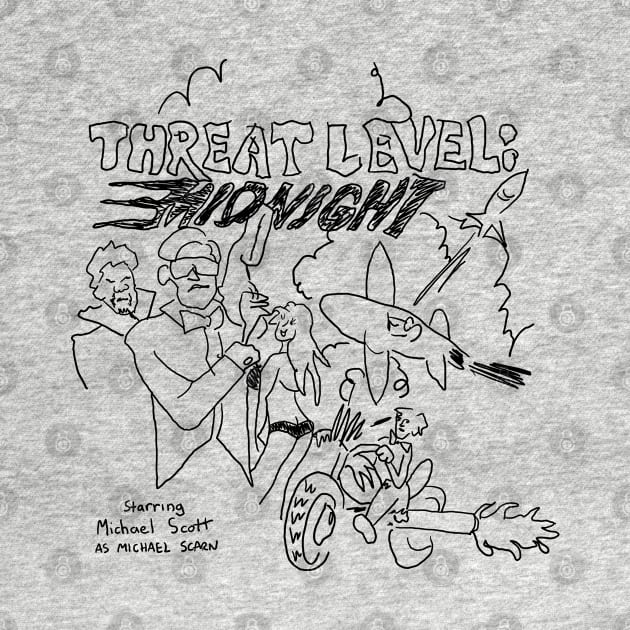 Threat Level Midnight Sketch by Meta Cortex